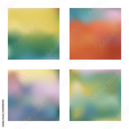 Soft multicolored background