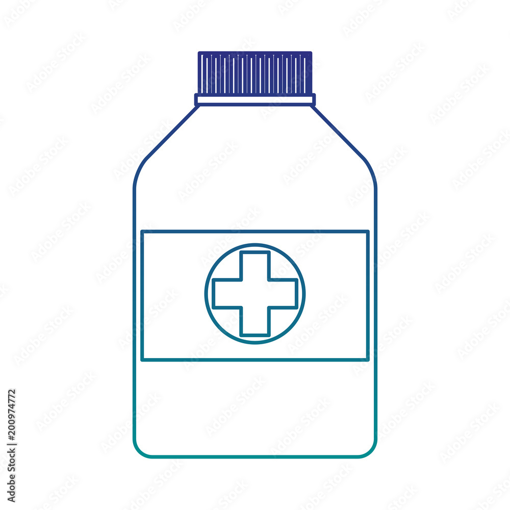 Medicine bottle isolated vector illustration graphic design Medicine bottle isolated vector illustration graphic design