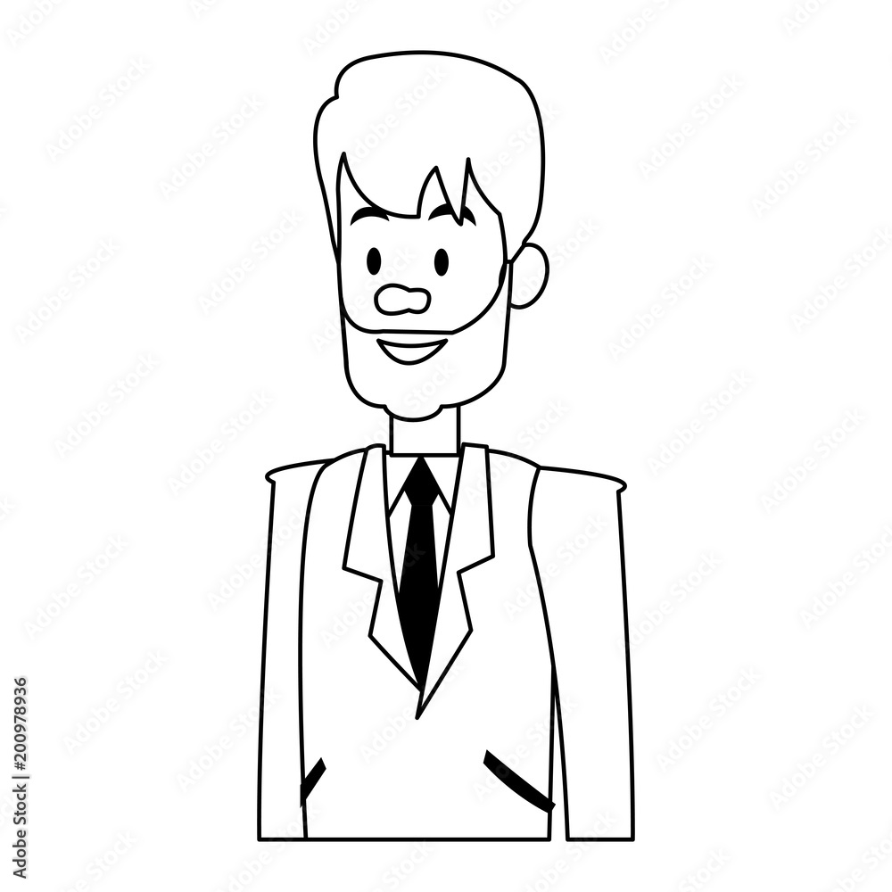 Businessman cartoon isolated vector illustration graphic design Businessman cartoon isolated vector illustration graphic design