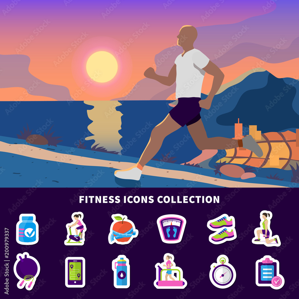 Fitness Icons Collection