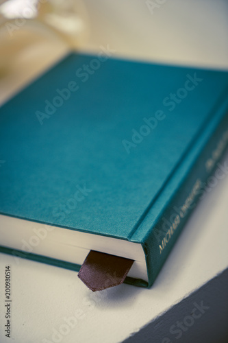 Book with bookmark