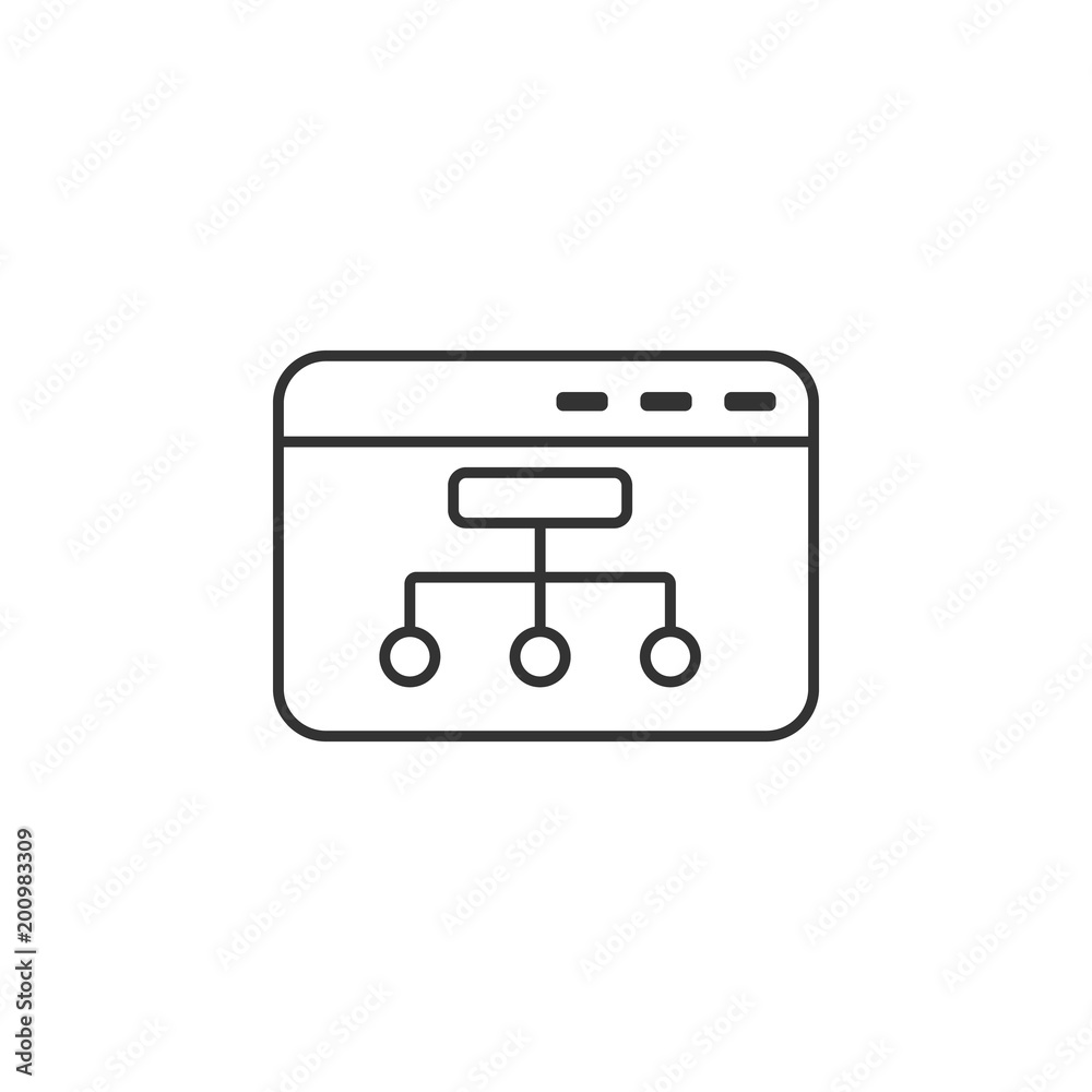 browser icon. Simple element illustration. browser symbol design template. Can be used for web and mobile browser icon. Simple element illustration. browser symbol design template. Can be used for web and mobile
