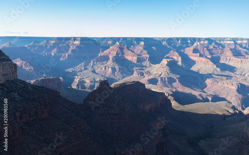 Views of South Rim at Grand Canyon National Park, Arizona