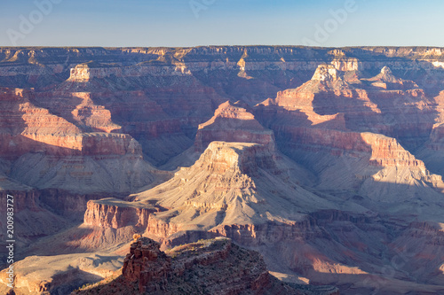 Views of South Rim at Grand Canyon National Park  Arizona