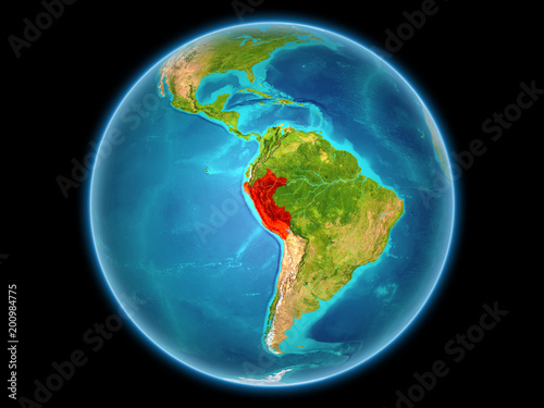 Peru on planet Earth