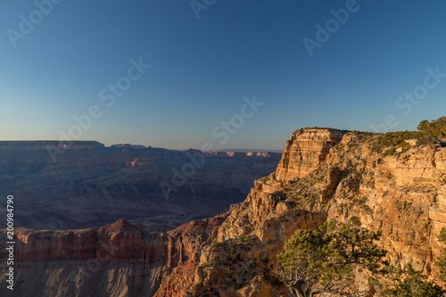 Views of South Rim at Grand Canyon National Park, Arizona 