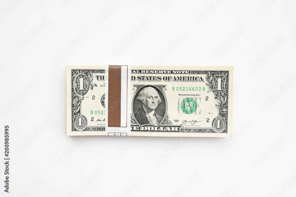 close up of banknote isolated on white background close up of banknote isolated on white background