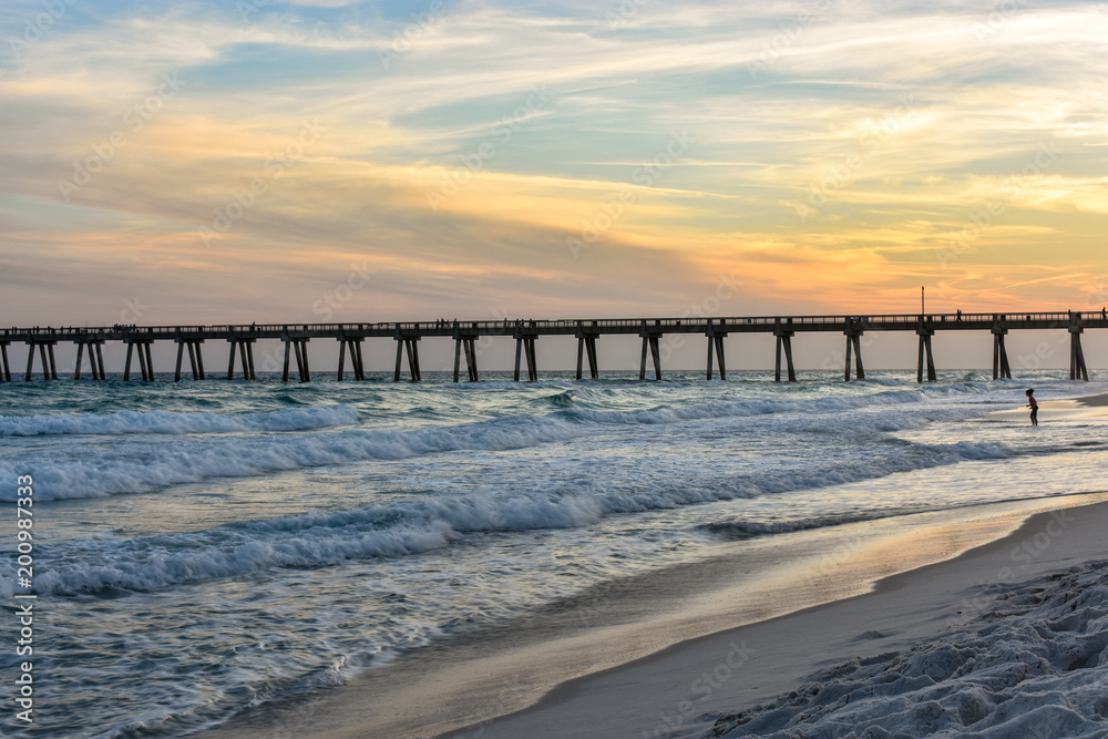 Fototapeta premium Gulf Coast Florida Sunset