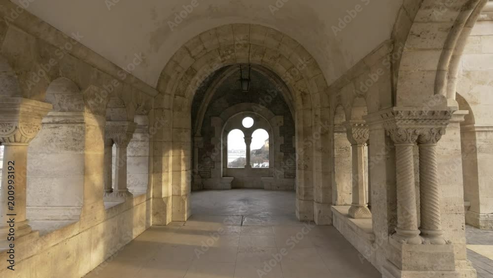 Arcade at Fisherman's Bastion Arcade at Fisherman's Bastion