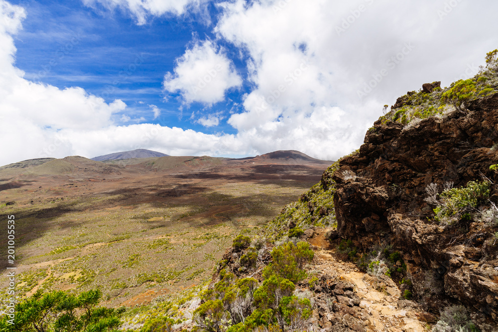 Plaine des Sables, Piton de la Fournaise at Reunion Island Plaine des Sables, Piton de la Fournaise at Reunion Island