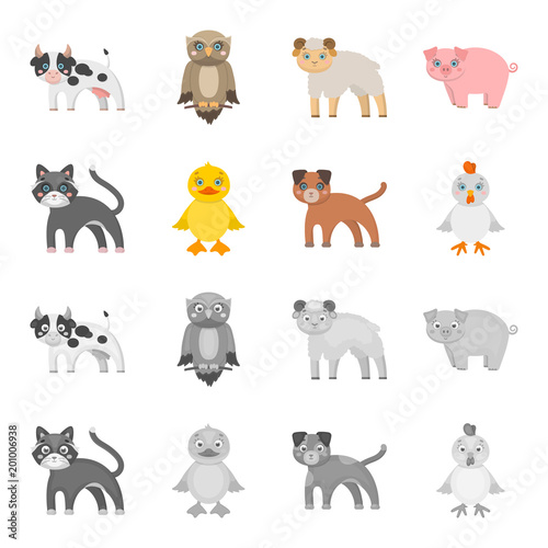 Entertainment, farm, pets and other web icon in cartoon,monochrome style. Eggs, toy, recreation icons in set collection.