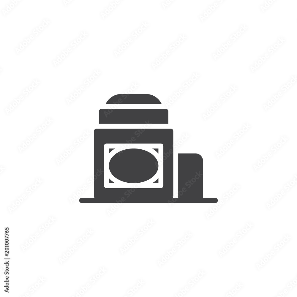 Antiperspirant vector icon. filled flat sign for mobile concept and web design. Deodorant simple solid icon. Symbol, logo illustration. Pixel perfect vector graphics Antiperspirant vector icon. filled flat sign for mobile concept and web design. Deodorant simple solid icon. Symbol, logo illustration. Pixel perfect vector graphics