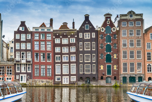 City of Amsterdam in the Netherlands