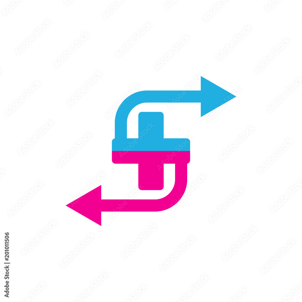 Transfer Medical Logo Icon Design Transfer Medical Logo Icon Design