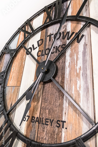 Wooden Clock Face