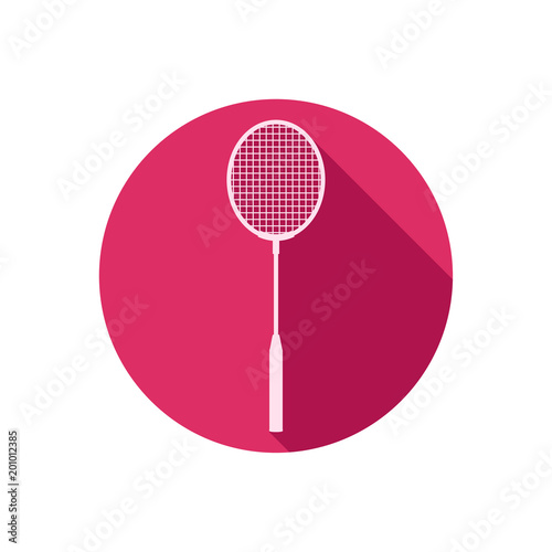 Racket Vector Template Design Illustration