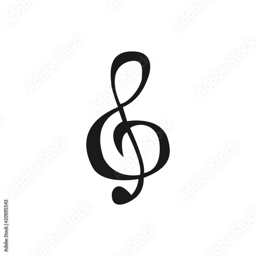 Musical Notation Vector Template Design Illustration
