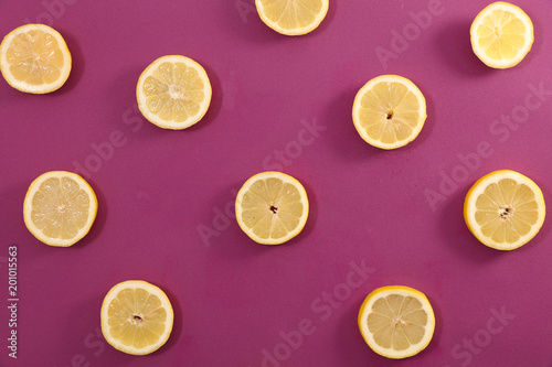 lemon half background