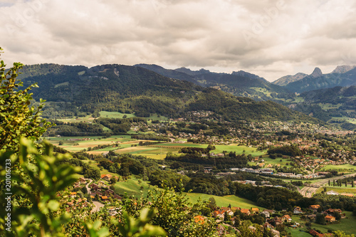 Summer landscape, canton of Vaud, Switzerland
