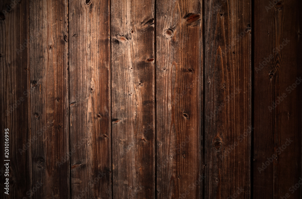 Kulisse: Alte braune Holzbretter Kulisse: Alte braune Holzbretter
