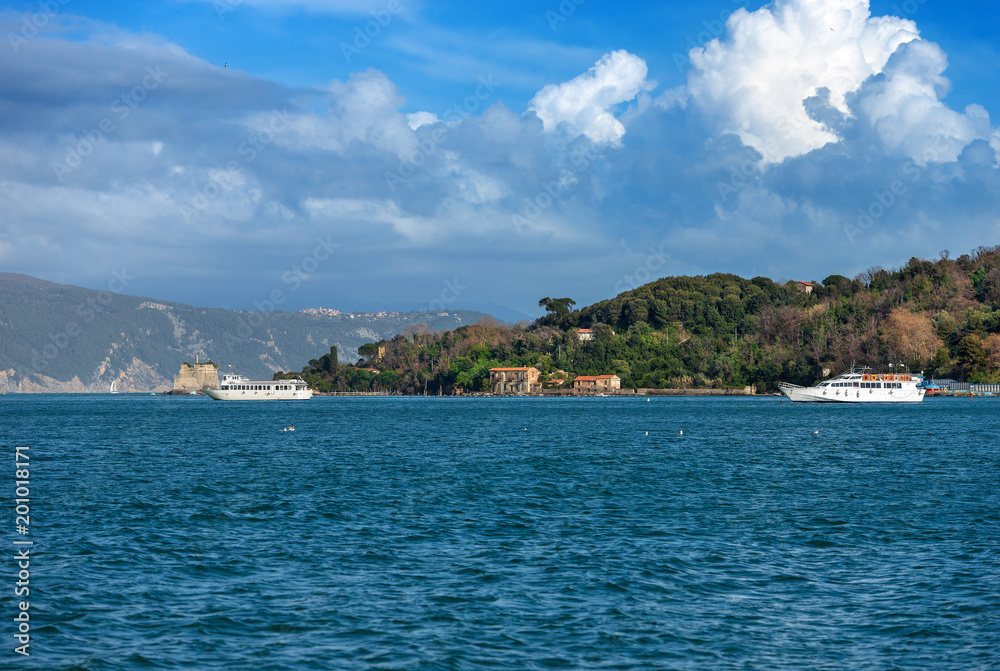 Gulf of La Spezia and Palmaria Island - Italy