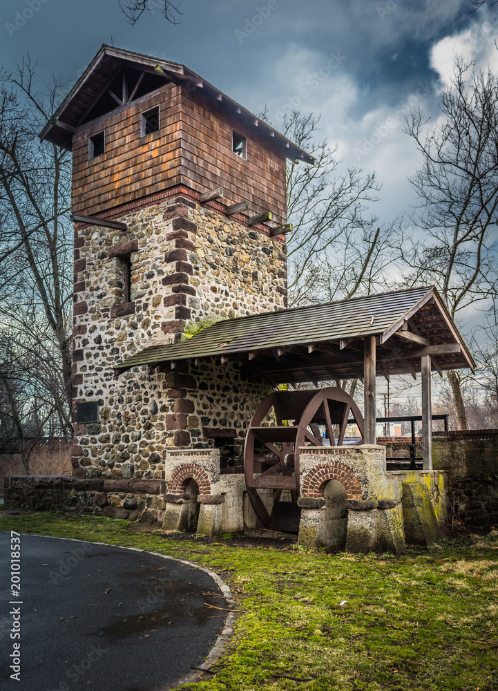 old abandoned mill