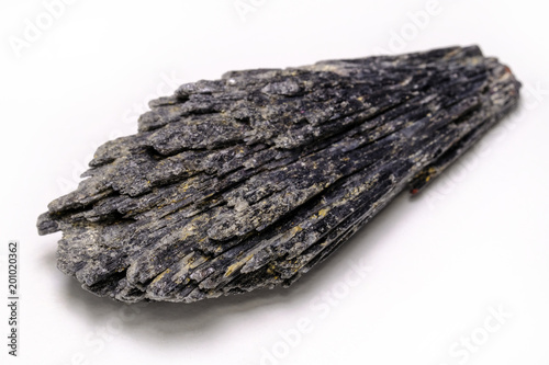 Obraz na plátně Black kyanite stone