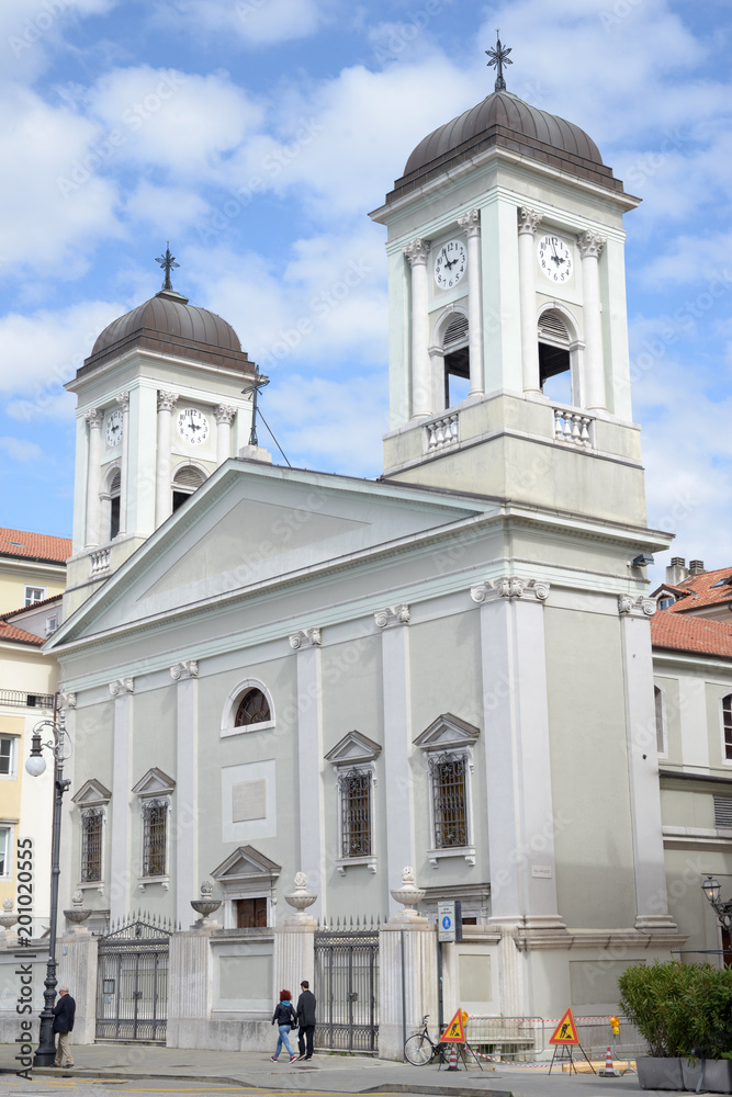L'église orthodoxe Saint Nicolas à Trieste 