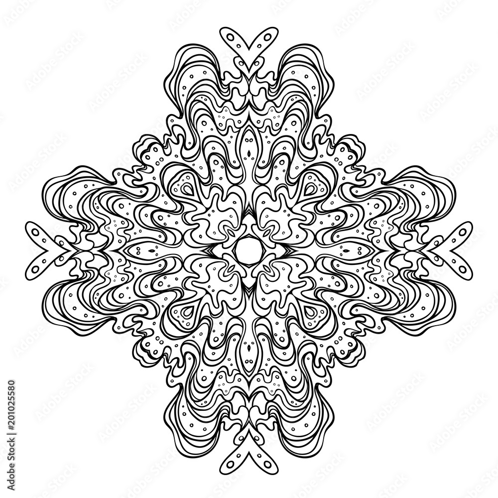 Vector ornamental mandala inspired ethnic art, patterned Indian paisley. Hand drawn illustration. Invitation element. Tattoo, astrology, alchemy, Vector ornamental mandala inspired ethnic art, patterned Indian paisley. Hand drawn illustration. Invitation element. Tattoo, astrology, alchemy,