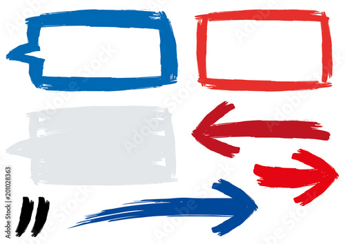 Painted segments
