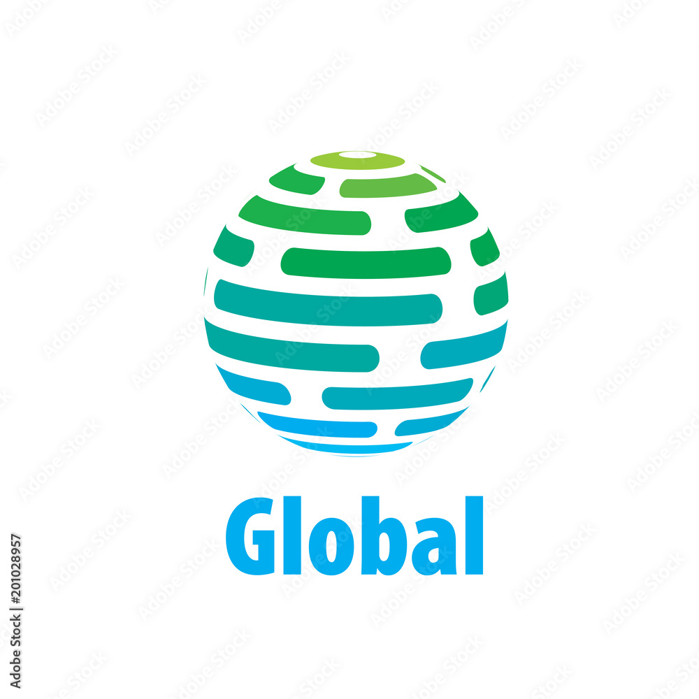 vector logo globe vector logo globe