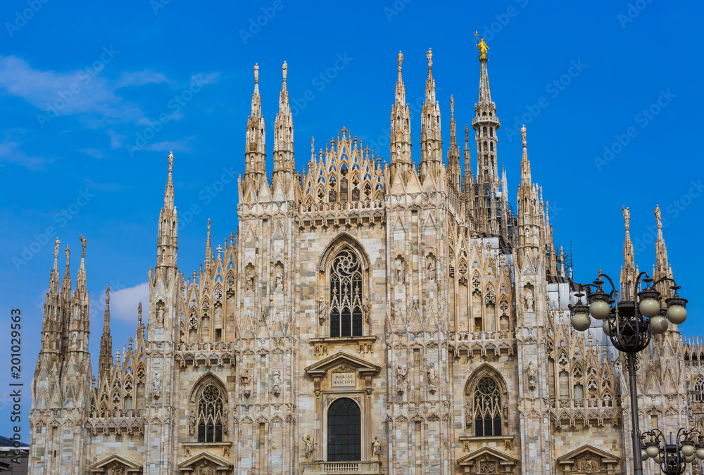 Milan Cathedral (Duomo di Milano) in Italy
