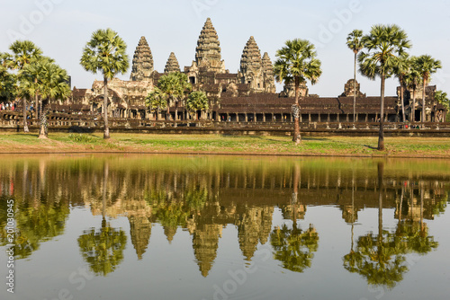Angkor Wat temple at Siem Reap  Cambodia.