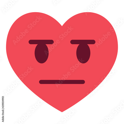 Herz Emoji kritisch