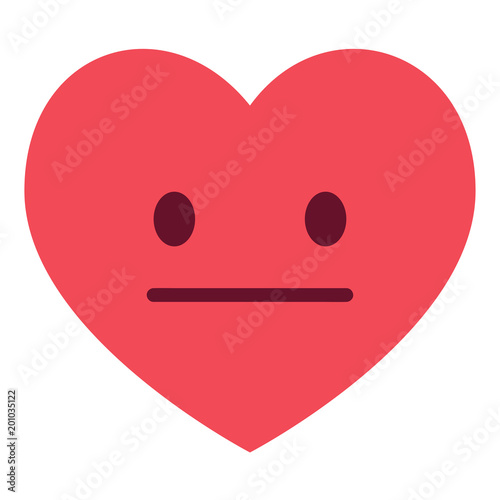 Herz Emoji neutral
