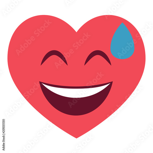 Herz Emoji verlegen