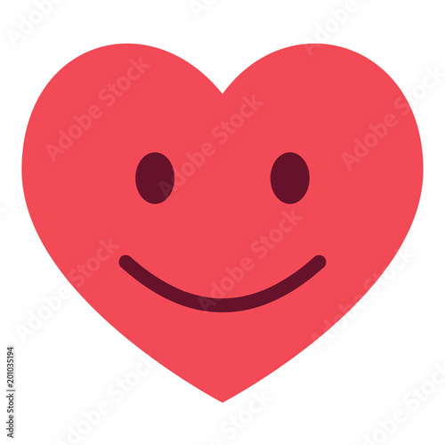 Herz Emoji freuend