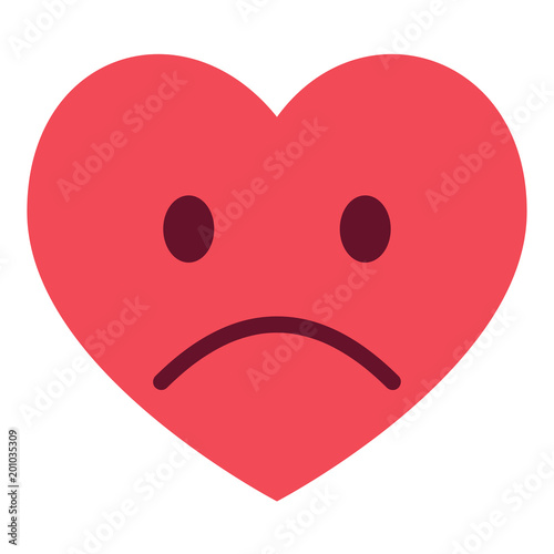 Herz Emoji unglücklich