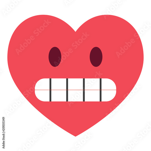 Herz Emoji grinsend