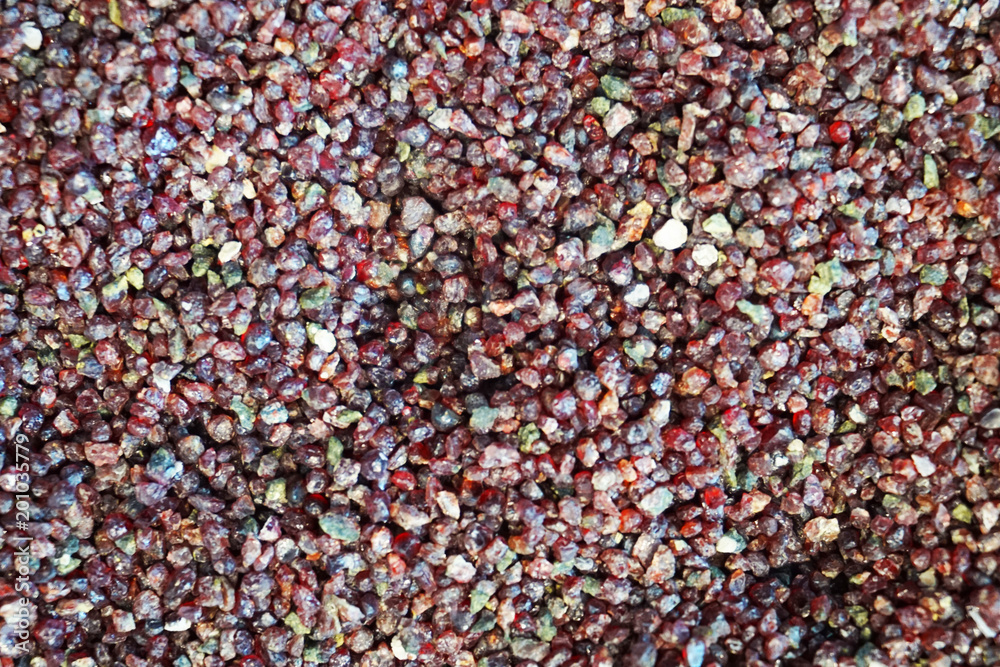czech garnet mineral texture
