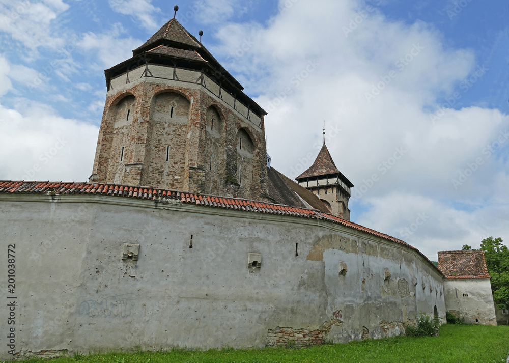Romania, the fortified church Valea Viilor
