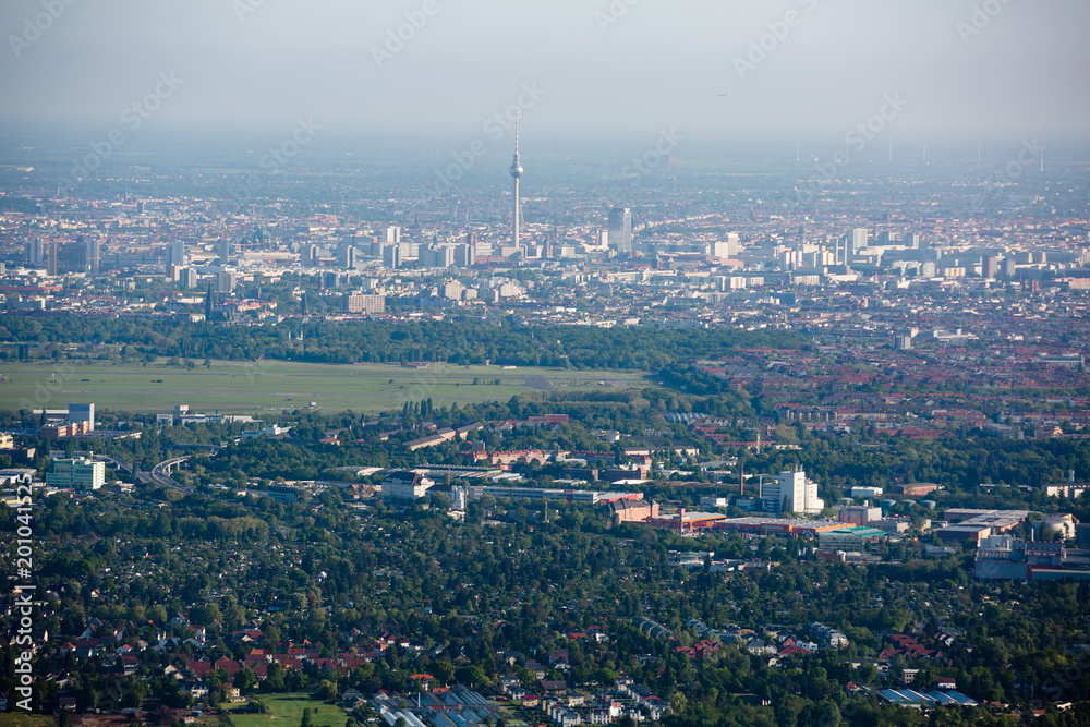 A view of Tempelhof field