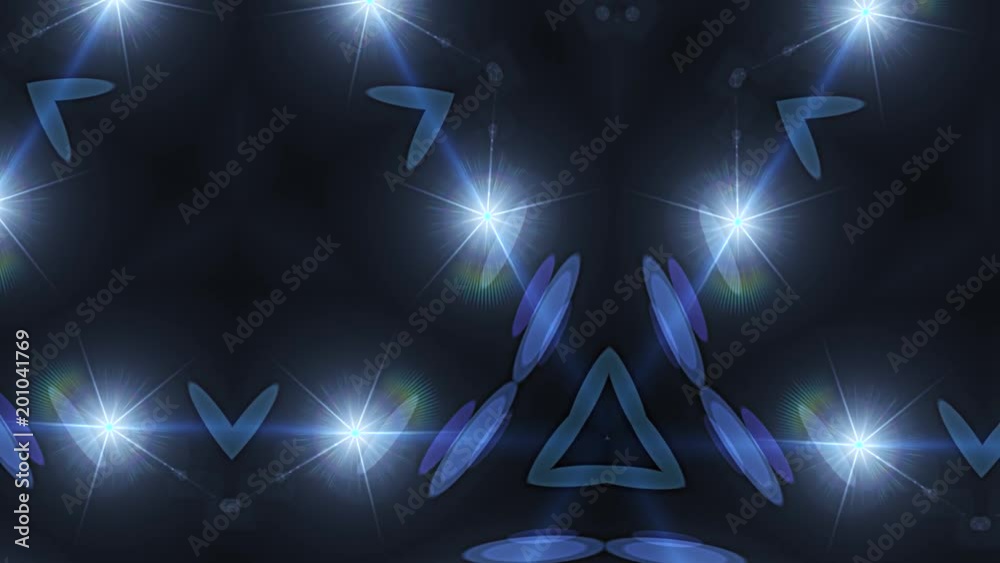 Abstract background, club light, kaleidoscope Abstract background, club light, kaleidoscope