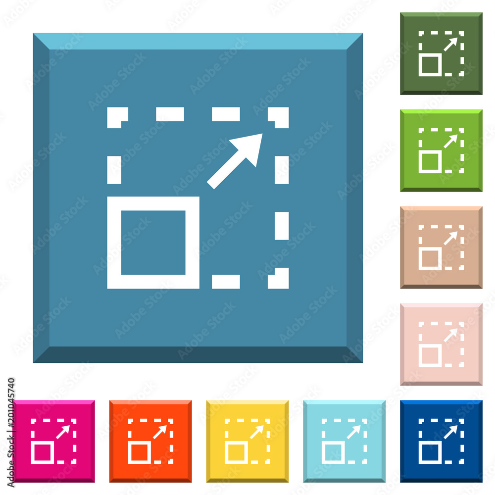 Maximize element white icons on edged square buttons Maximize element white icons on edged square buttons