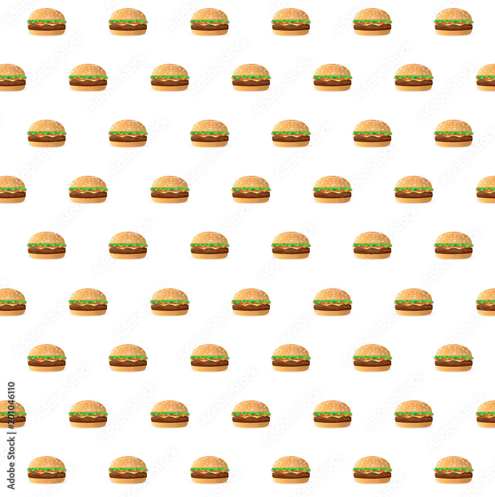fast food cheeseburgers pattern illustration design fast food cheeseburgers pattern illustration design