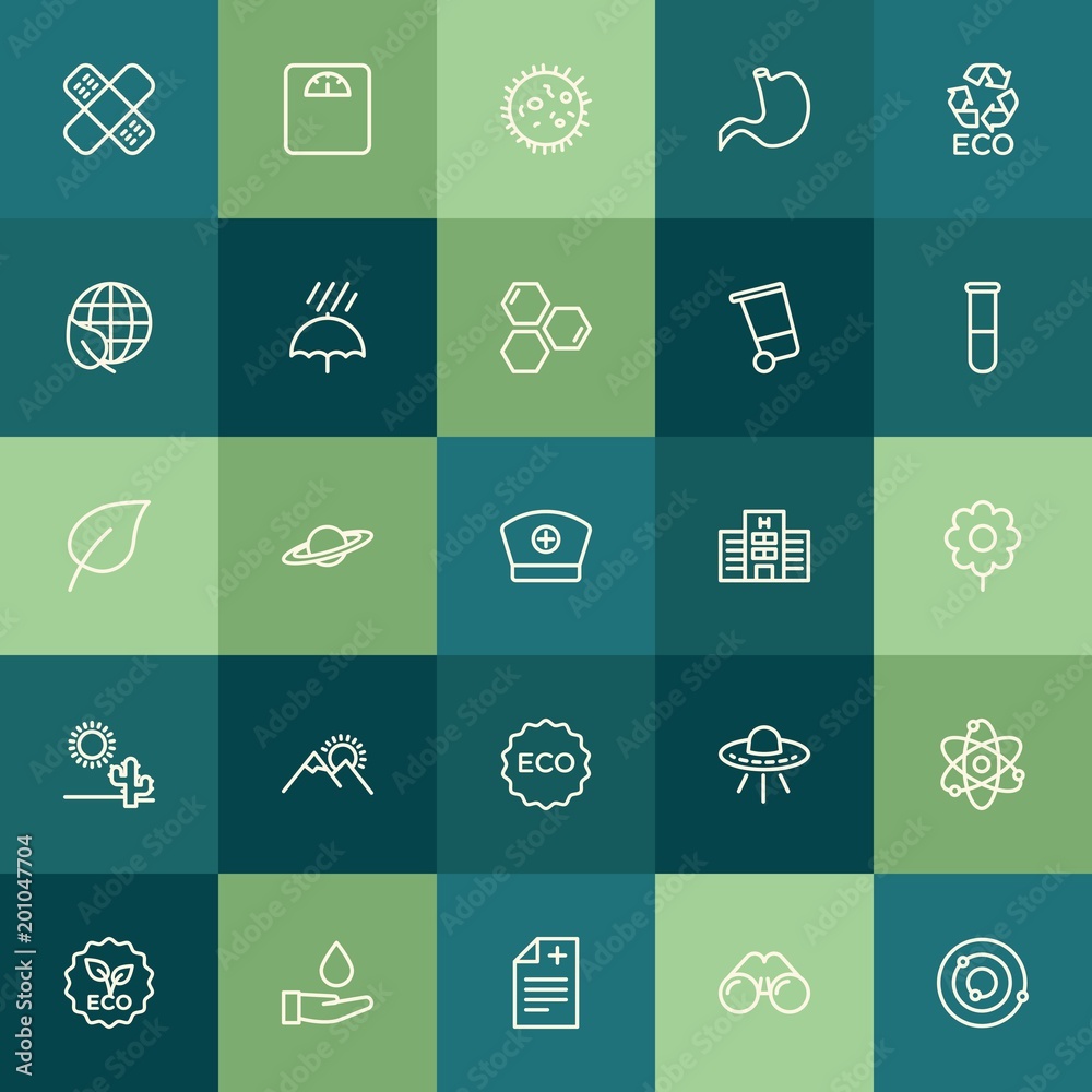 Modern Simple Set of health, science, nature Vector outline Icons. ..Contains such Icons as science, weight, isolated, medicine, health and more on green background. Fully Editable. Pixel Perfect. Modern Simple Set of health, science, nature Vector outline Icons. ..Contains such Icons as science, weight, isolated, medicine, health and more on green background. Fully Editable. Pixel Perfect.