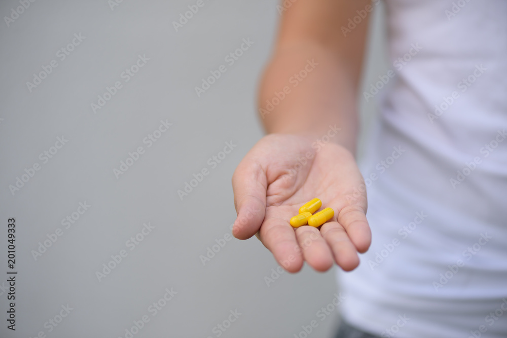 Close up of woman taking in pill, Medicine, health care and people concept. Close up of woman taking in pill, Medicine, health care and people concept.