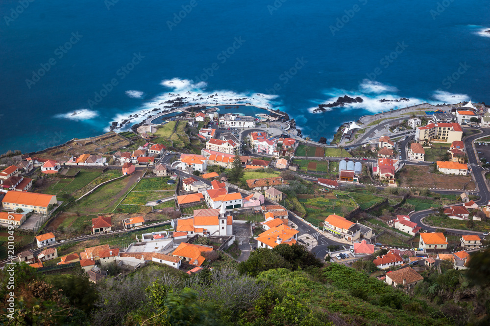 Porto Moniz in Madeira island, Portugal