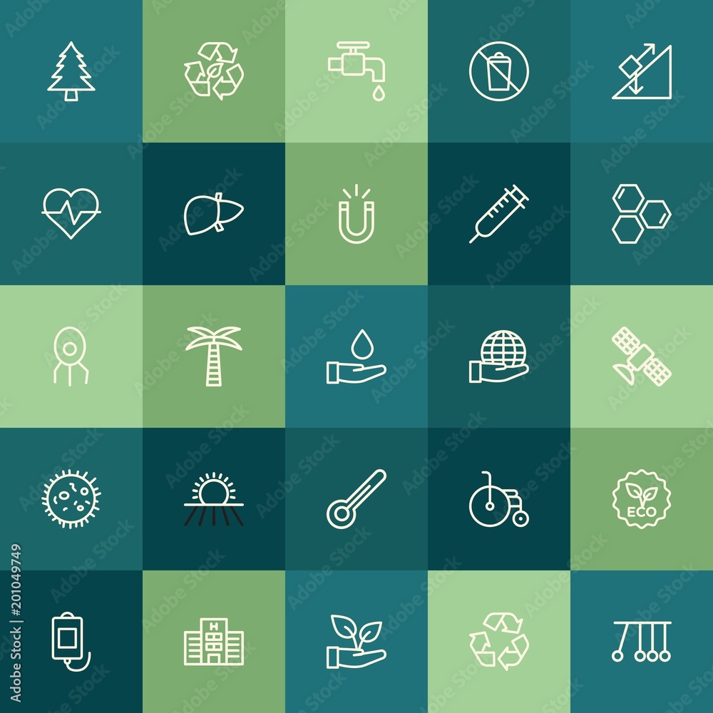 Modern Simple Set of health, science, nature Vector outline Icons. ..Contains such Icons as sign, inclined, disability, pine, water, do and more on green background. Fully Editable. Pixel Perfect. Modern Simple Set of health, science, nature Vector outline Icons. ..Contains such Icons as sign, inclined, disability, pine, water, do and more on green background. Fully Editable. Pixel Perfect.