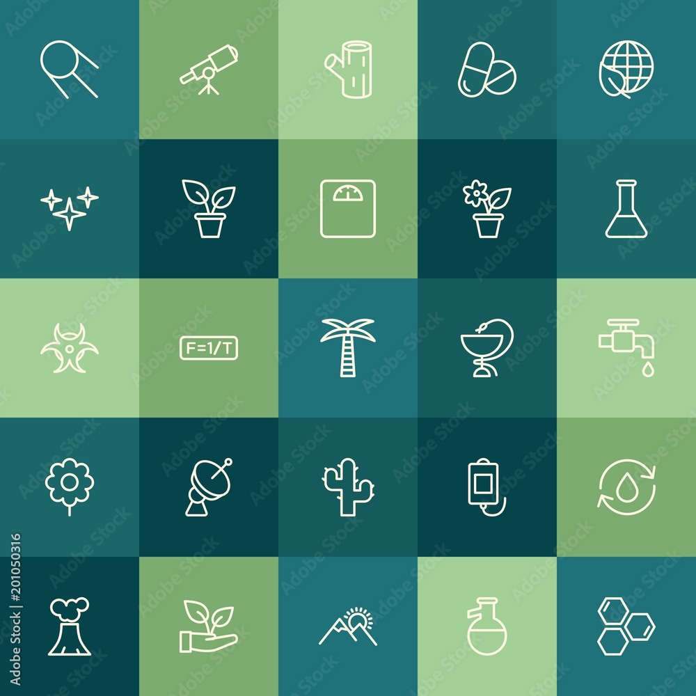 Modern Simple Set of health, science, nature Vector outline Icons. ..Contains such Icons as health, molecule, wood, formula, background and more on green background. Fully Editable. Pixel Perfect. Modern Simple Set of health, science, nature Vector outline Icons. ..Contains such Icons as health, molecule, wood, formula, background and more on green background. Fully Editable. Pixel Perfect.